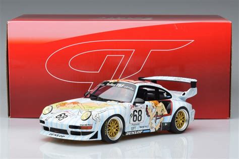 Porsche 911 993 GT2 Naked Lady 68 24h Le Mans GT Spirit 1 18