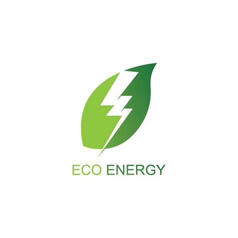 Design De Ilustra O De Cone De Vetor De Modelo De Logotipo De Energia