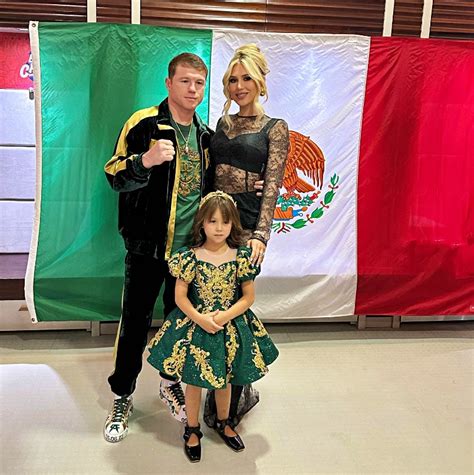 Canelo Alvarez Shares A Sweet Moment With His Wife Fernanda Gomez And Adorable Daughter For The