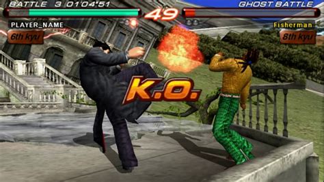 Tekken 6 Psp Ghost Battle Part 46 Jin Kazama 7 Battles Hd