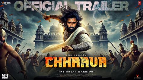 Chhaava Hindi Trailer Vicky Kaushal Rashmika Mandanna Laxman