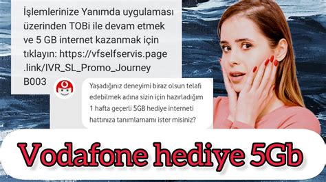 Vodafone Hediye Gb Internet Nas L Yap L R Vodafone Bedava