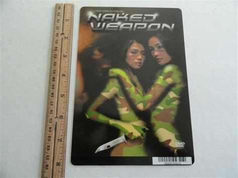 NAKED WEAPON TONY CHING SIU TUNG BLOCKBUSTER VIDEO BACKER CARD 5 X8 EBay