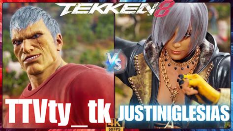 Tekken8 Ttvtytk Bryan ブライアン Vs Justiniglesias Azucena アズセナ