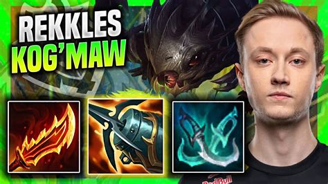 Rekkles Tries Some Kog Maw G Rekkles Plays Kog Maw Adc Vs Kai Sa