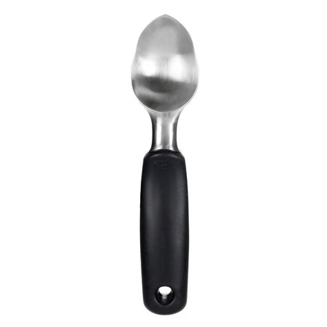 Oxo Good Grips Solid Stainless Steel Ice Cream Scoop 8 Inch Black