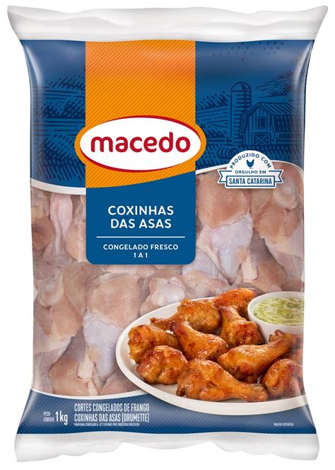 Coxinha Da Asa IQF 1Kg Macedo Seara