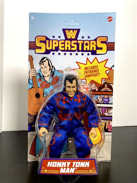 Mattel Wwe Superstars Retro Series Action Figure Honky Tonk