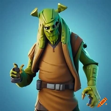 Kit Fisto Character In Fortnite On Craiyon