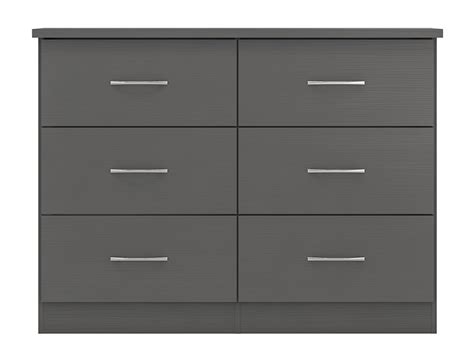 Seconique Nevada Matt Grey 33 Drawer Chest Of Drawers Archers