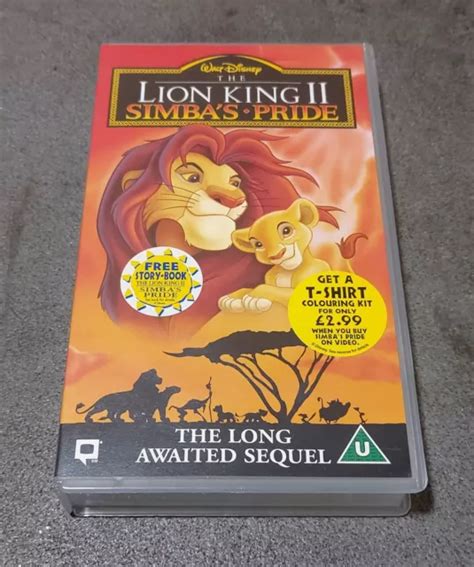 Vintage Disney S Classics The Lion King Simbas Pride Vhs Eur