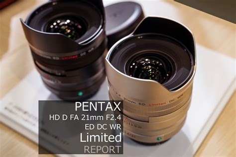 Pentax Hd D Fa Mm F Ed Dc Wr Limited The Map Times