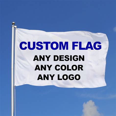 Custom Flag Any Size Personalized Flags Garden Yard Flag Etsy Uk