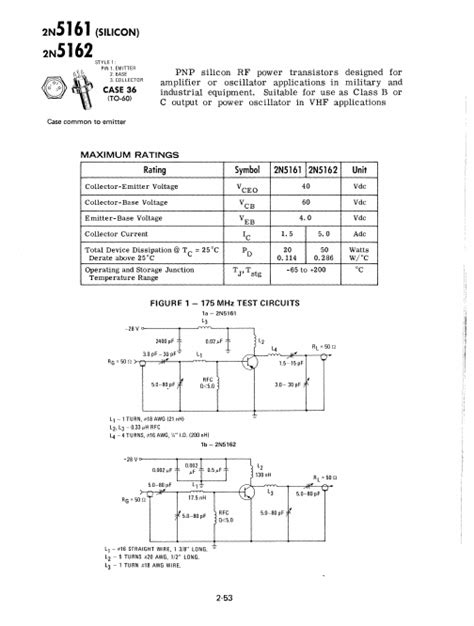 2N5161 Datasheet PDF ETC