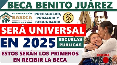 Claudia Sheinbaum Ampl A Las Becas Benito Ju Rez A Todos Los