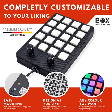 Bor X1 Button Box Boxoneracing