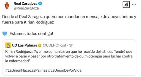 Kirian Rodr Guez Futbolista Espa Ol Que Ha Reca Do Del C Ncer Y