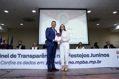 Munic Pio De Tanque Novo Foi Homenageado O Selo De Transpar Ncia