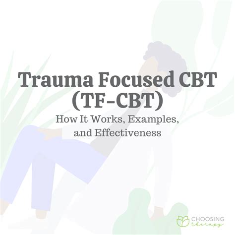 Trauma Focused Cbt Tf Cbt How It Works Examples Effectiveness Artofit