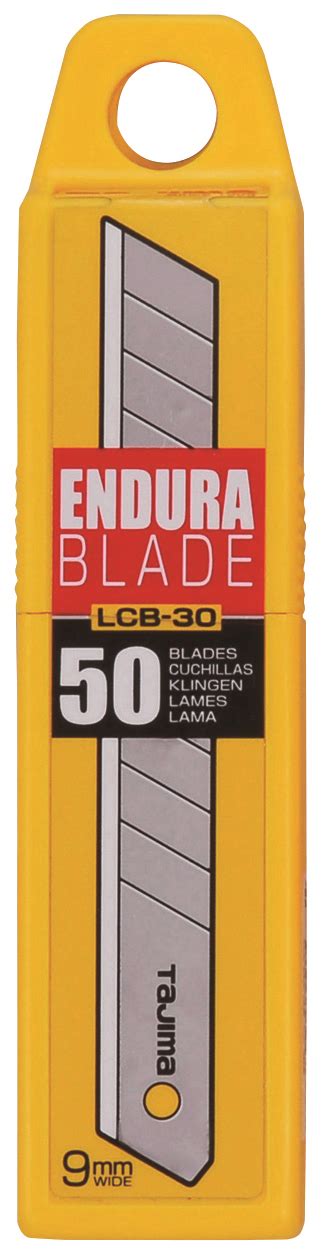 Tajima Endura Cutter Knife Blades 9 Mm 50 Pieces Box Fivel