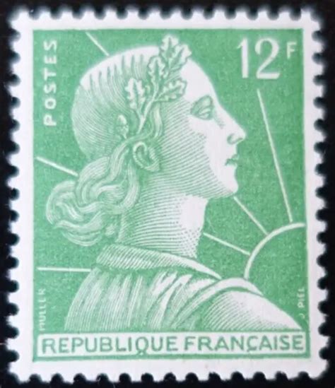 FRANCE TIMBRE MARIANNE De MULLER N1010 NEUF LUXE MNH EUR 1 00