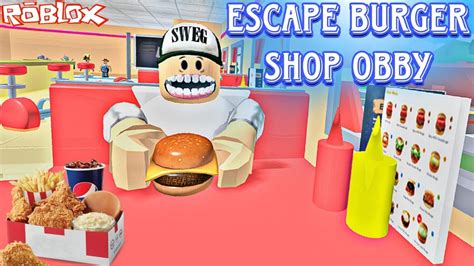 Escape Burger Shop Obby! | Full Gameplay Walkthrough | roblox obby ...