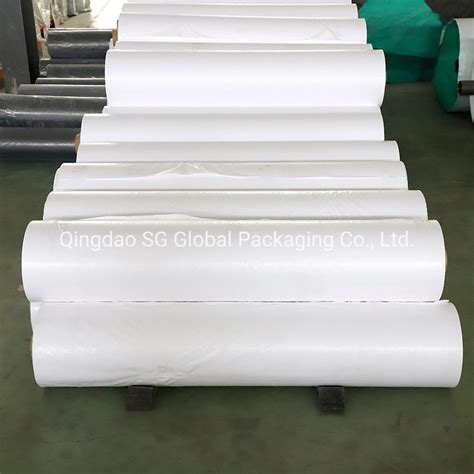 Pp Laminated Tubular Flat Raffia Cloth Roll Grs Sgs Certified Factory