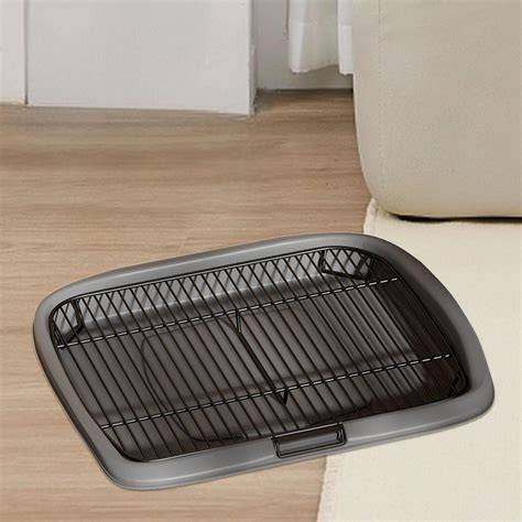 FITYLE Dog Toilet Training Tray Grids Toilet Pet Litter Tray, Dog