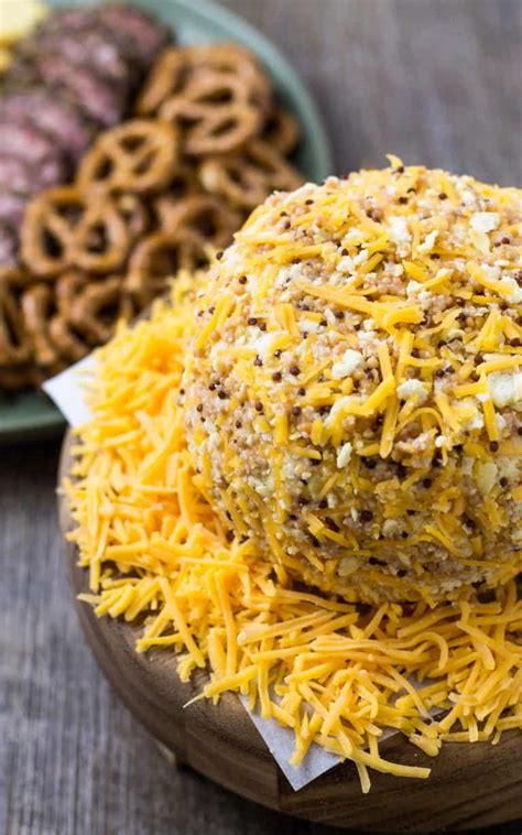 Honey Mustard Cheese Ball Take Two Tapas