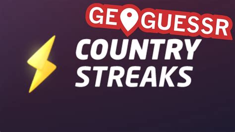 Geoguessr Country Streaks Youtube