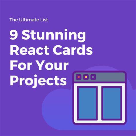 9 Stunning React Cards You Can Add To Your Website The Ultimate List