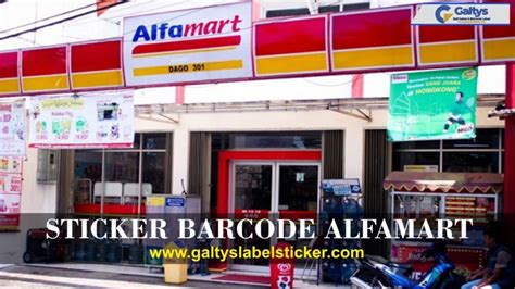 Sticker Barcode Alfamart Harga Murah Dan Berkualitas Terbaik