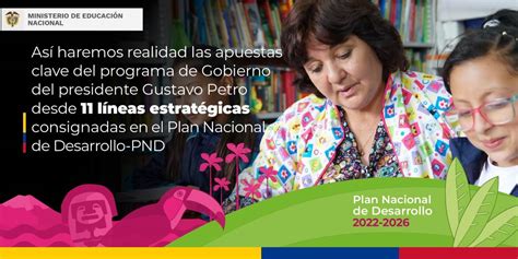 Plan Nacional De Desarrollo Ministerio De Educaci N Nacional