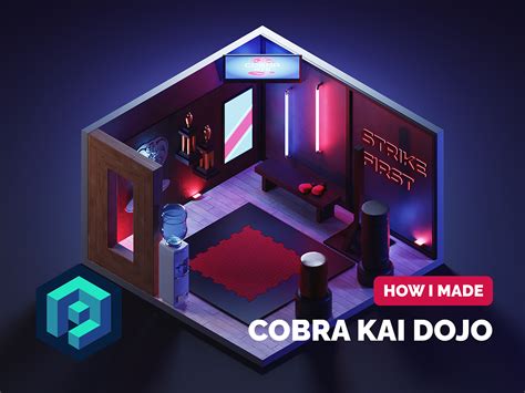 Cobra Kai Dojo Tutorial By Roman Klčo On Dribbble