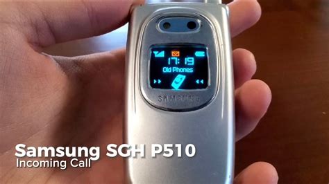 Samsung Sgh P510 Incoming Call Youtube