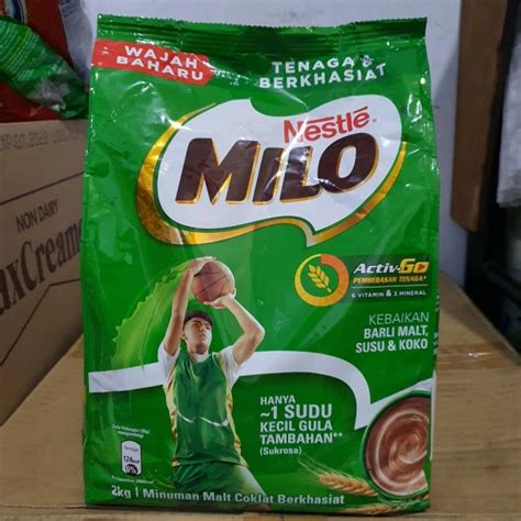 Jual Coklat Bubuk Susu Bubuk Coklat Nestle Milo Active Go Refill Kg