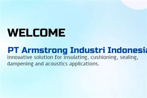 PT Armstrong Industri Indonesia Membuka Lowongan Kerja Operator