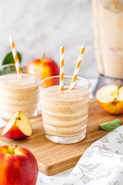 Apple Banana Smoothie With Cinnamon All We Eat