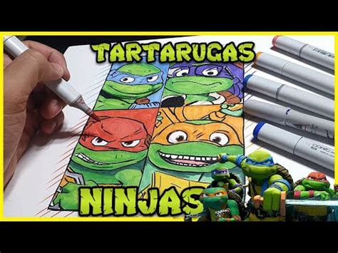 Como Desenhar As Tartarugas Ninjas Caos Mutante Tutorial Passo A