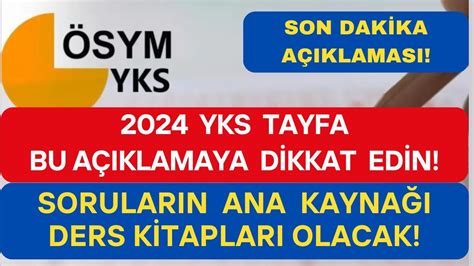 LGS VE YKS SORULARI İÇİN YENİ AÇIKLAMA GELDİ SORULARIN ANA KAYNAĞI