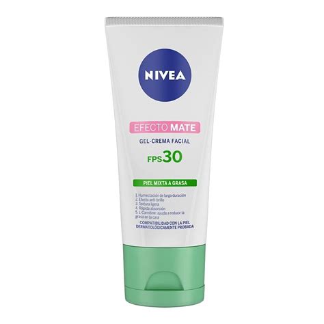 Crema Facial Nivea Fps Efecto Mate Piel Mixta A Grasa Ml Walmart