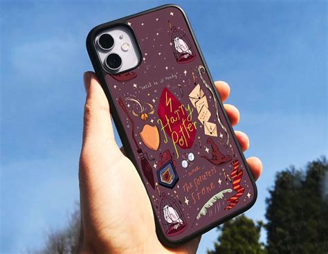 Harry Potter Phone Case Iphone 12 11 Pro Max Caso Iphone Xr Etsy