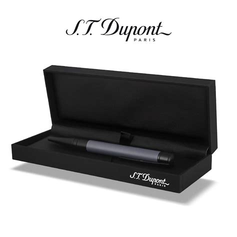 Stylo St Dupont D Initial Bille Graphite Noir Mat