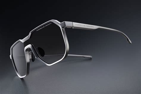 Porsche Designs Futuristic Aluminum Sunglasses Have An Edgy Cybertruck Aesthetic Designlab