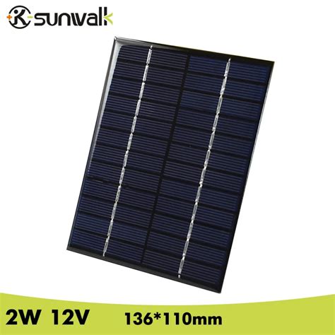 Sunwalk W V Ma Epoxy Resin Encapsulate Solar Cell Panel