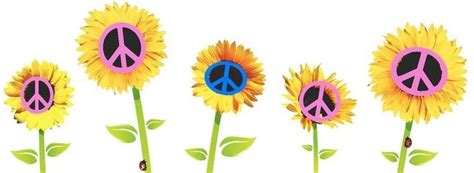 Hippie Sunflower Facebook Cover