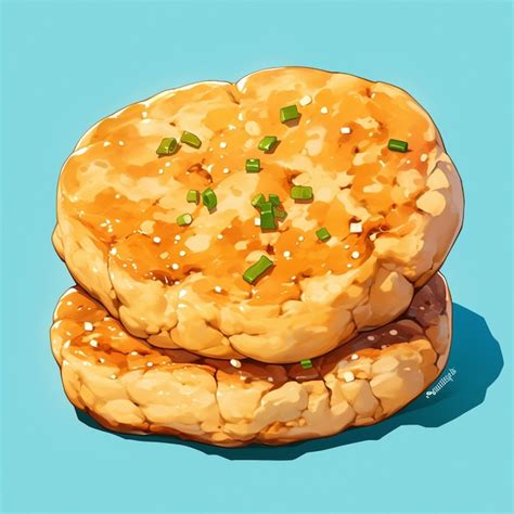 Premium Vector Colombian Arepa And Corn Cake