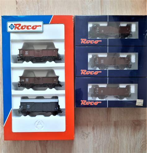 Roco H0 44149 45951 Freight Wagon Set 2x 3 Piece Set Catawiki