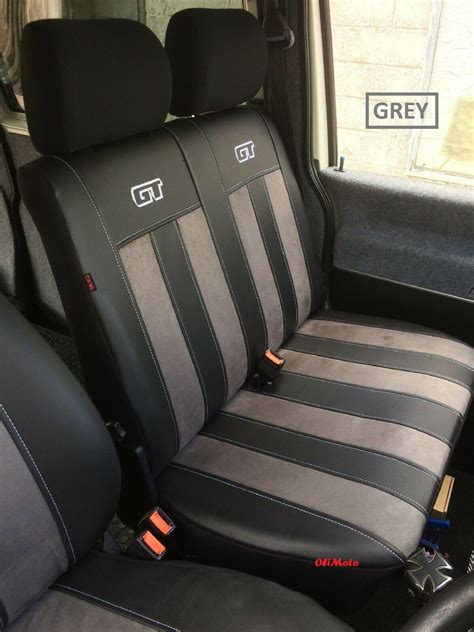 Tailored Eco Leather Alicante Seat Covers 2 1 FORD TRANSIT Mk7 2006