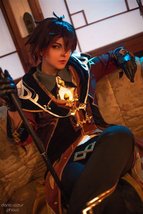 Genshin Impact Zhongli Cosplay By Daria Lazur On Deviantart